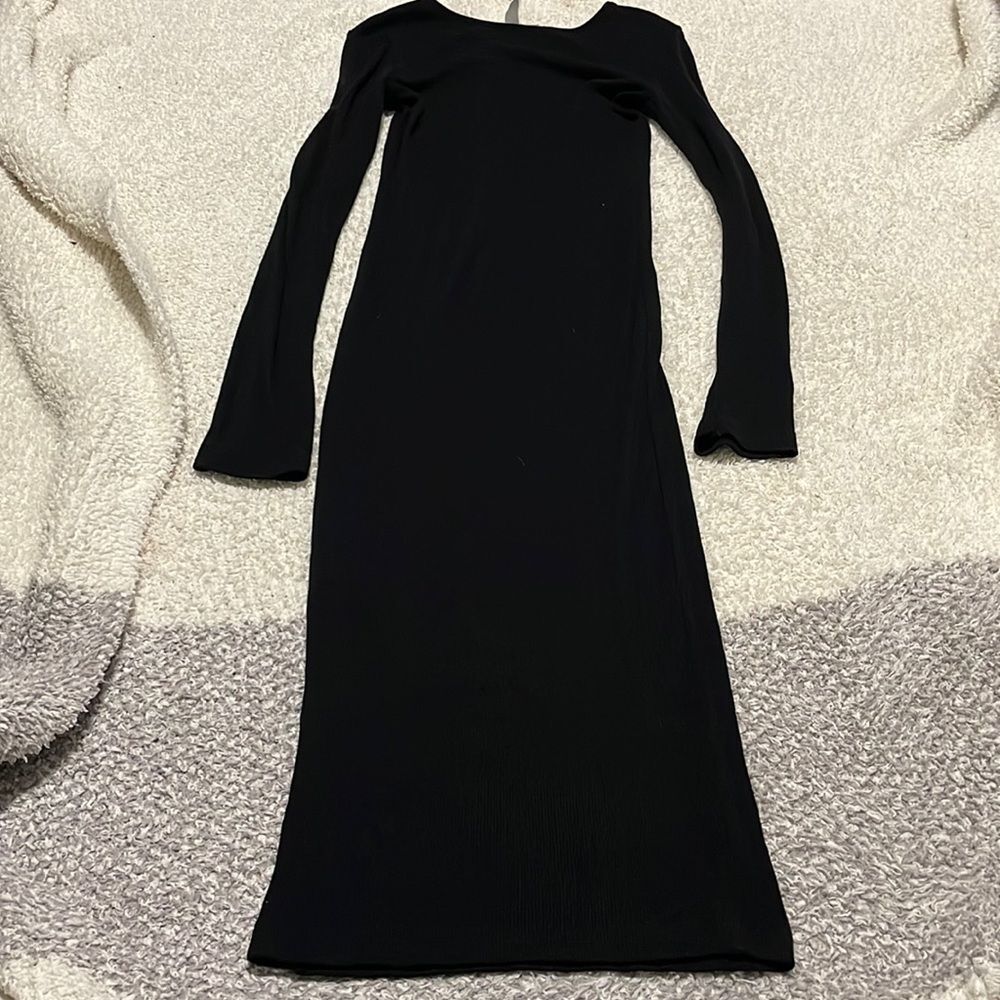 NWOT- ASOS- 2. Fitted Ribbed Dress - Picture 1 of 7